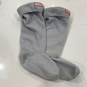 Hunter Light Gray Fleece Boot Liners